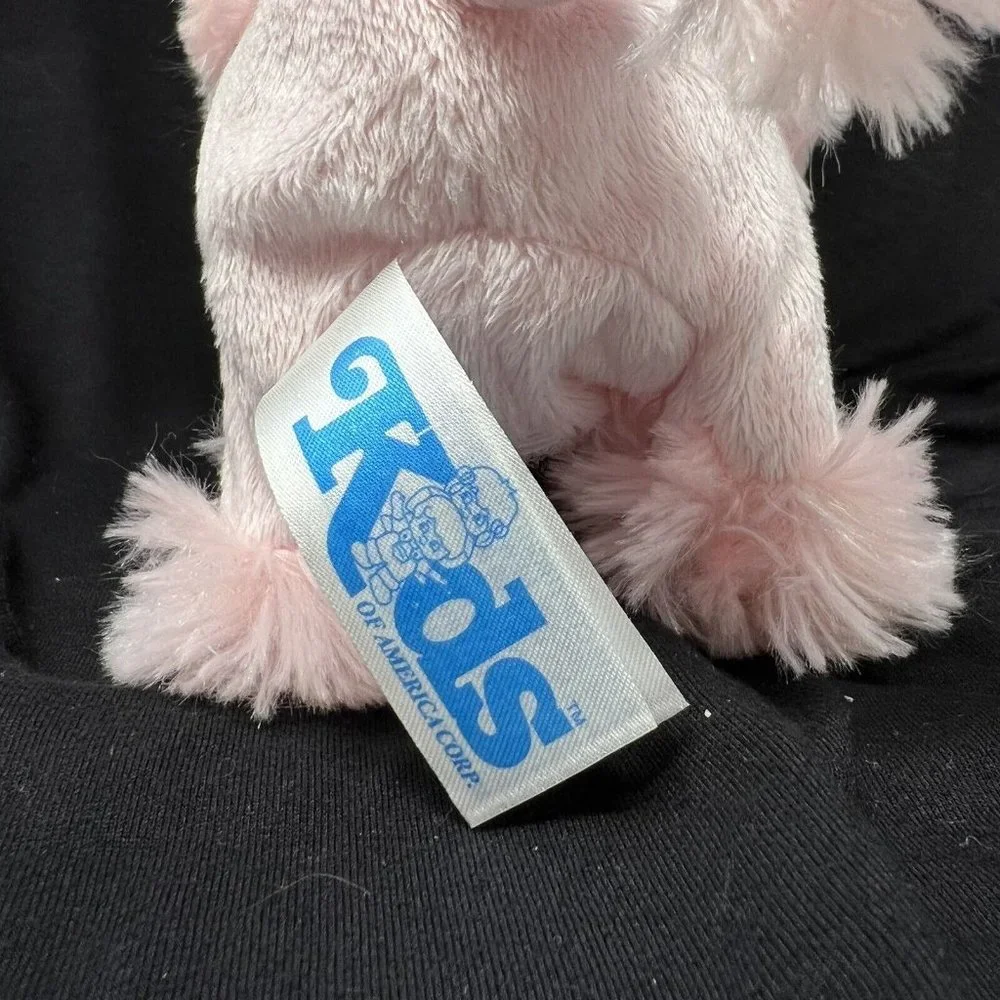 Kids Of America‎ Corp Pink Poodle Animated Singing Plush Puppy Dog 2016 Heart